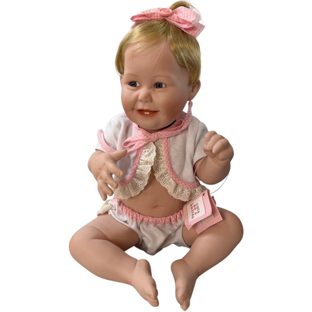 Ashton Drake Titus Tomescu Cute as a Button Baby Doll Barely Yours 1993 New